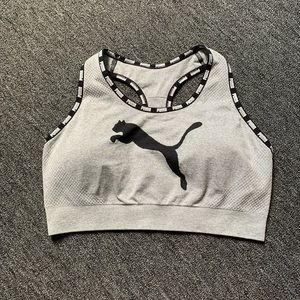 Grey Sports Bra
